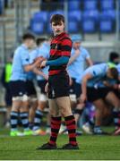29 January 2019; Ryan Strong of Kilkenny College during the Bank of Ireland Leinster Schools Senior Cup Round 1 match between Kilkenny College and St Michael's College at Energia Park in Dublin. Photo by Harry Murphy/Sportsfile