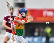3 February 2019; Eoin Nolan of Carlow during the Allianz Hurling League Division 1B Round 2 match between Carlow and Galway at Netwatch Cullen Park in Carlow. Photo by Matt Browne/Sportsfile