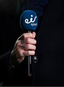 2 February 2019; A detailed view of a Eir Sport microphone at the Allianz Football League Division 1 Round 2 match between Dublin and Galway at Croke Park in Dublin. Photo by Piaras Ó Mídheach/Sportsfile