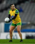 2 February 2019; Geraldine McLaughlin of Donegal prepares to take a free during the Lidl Ladies NFL Division 1 Round 1 match between Dublin and Donegal at Croke Park in Dublin. Photo by Piaras Ó Mídheach/Sportsfile