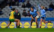 2 February 2019; Niamh McEvoy of Dublin in action against Nicole McLaughlin of Donegal during the Lidl Ladies NFL Division 1 Round 1 match between Dublin and Donegal at Croke Park in Dublin. Photo by Piaras Ó Mídheach/Sportsfile