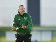 4 February 2019; Assistant manager Jim Crawford during a Republic of Ireland U21 training session at the FAI National Training Centre in Abbotstown, Dublin. Photo by Seb Daly/Sportsfile