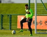 4 February 2019; Ross Treacy during a Republic of Ireland U21 training session at the FAI National Training Centre in Abbotstown, Dublin. Photo by Seb Daly/Sportsfile
