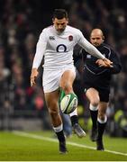 2 February 2019; Jonny May of England during the Guinness Six Nations Rugby Championship match between Ireland and England in the Aviva Stadium in Dublin. Photo by Brendan Moran/Sportsfile