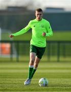 4 February 2019; Jack Keaney during a Republic of Ireland U21 training session at the FAI National Training Centre in Abbotstown, Dublin. Photo by Seb Daly/Sportsfile