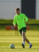 4 February 2019; Aaron Drinan during a Republic of Ireland U21 training session at the FAI National Training Centre in Abbotstown, Dublin. Photo by Seb Daly/Sportsfile