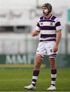 30 January 2019; Hugh Lonergan of Clongowes Wood College during the Bank of Ireland Leinster Schools Senior Cup Round 1 match between Wesley College and Clongowes Wood College at Energia Park in Dublin. Photo by Eóin Noonan/Sportsfile