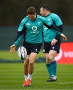 5 February 2019; Jordan Larmour during Ireland Rugby squad training at Carton House in Maynooth, Co. Kildare. Photo by Ramsey Cardy/Sportsfile