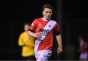 1 February 2019; Dean Clarke of St Patrick's Athletic during the pre-season friendly match between Shelbourne and St Patrick's Athletic at the AUL Complex in Clonshaugh, Dublin. Photo by Stephen McCarthy/Sportsfile