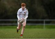 5 February 2019; Gavin Rochford of Presentation College Bray during the Bank of Ireland Leinster Schools Junior Cup Round 1 match between Wesley College and Presentation College Bray at Kirwan Park in Dublin. Photo by Eóin Noonan/Sportsfile