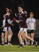 6 February 2019; Jack Robinson of NUI Galway celebrates following the Electric Ireland Sigerson Cup Quarter Final match between National University of Ireland, Galway, and Ulster University at the GAA Centre of Excellence in Abbotstown, Dublin. Photo by Harry Murphy/Sportsfile