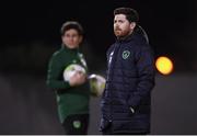 6 February 2019; Sean McDonnell, FAI International Operations, during the friendly match between Republic of Ireland U21's Homebased Players and Republic of Ireland Amateur at Home Farm FC in Whitehall, Dublin. Photo by Stephen McCarthy/Sportsfile