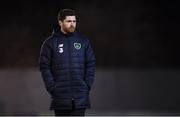 6 February 2019; Sean McDonnell, FAI International Operations, during the friendly match between Republic of Ireland U21's Homebased Players and Republic of Ireland Amateur at Home Farm FC in Whitehall, Dublin. Photo by Stephen McCarthy/Sportsfile