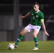 6 February 2019; Jamie Lennon of Republic of Ireland U21's during the friendly match between Republic of Ireland U21's Homebased Players and Republic of Ireland Amateur at Home Farm FC in Whitehall, Dublin. Photo by Stephen McCarthy/Sportsfile