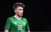 6 February 2019; Aaron Drinan of Republic of Ireland U21's during the friendly match between Republic of Ireland U21's Homebased Players and Republic of Ireland Amateur at Home Farm FC in Whitehall, Dublin. Photo by Stephen McCarthy/Sportsfile