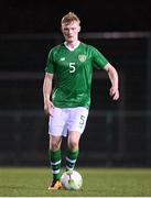 6 February 2019; Liam Scales of Republic of Ireland U21's during the friendly match between Republic of Ireland U21's Homebased Players and Republic of Ireland Amateur at Home Farm FC in Whitehall, Dublin. Photo by Stephen McCarthy/Sportsfile