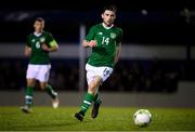 6 February 2019; Aaron Bolger of Republic of Ireland U21's during the friendly match between Republic of Ireland U21's Homebased Players and Republic of Ireland Amateur at Home Farm FC in Whitehall, Dublin. Photo by Stephen McCarthy/Sportsfile