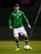 6 February 2019; Trevor Clarke of Republic of Ireland U21's during the friendly match between Republic of Ireland U21's Homebased Players and Republic of Ireland Amateur at Home Farm FC in Whitehall, Dublin. Photo by Stephen McCarthy/Sportsfile