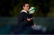 7 February 2019; Munster head coach Johann van Graan in attendance during Ireland Rugby squad training at Carton House in Maynooth, Co. Kildare. Photo by David Fitzgerald/Sportsfile
