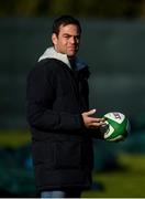 7 February 2019; Munster head coach Johann van Graan in attendance during Ireland Rugby squad training at Carton House in Maynooth, Co. Kildare. Photo by David Fitzgerald/Sportsfile