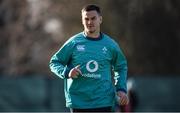 7 February 2019; Jonathan Sexton during Ireland Rugby squad training at Carton House in Maynooth, Co. Kildare. Photo by Brendan Moran/Sportsfile