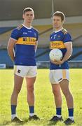 7 February 2019; Tipperary footballers Conor Sweeney and Brian Fox during an event organised by Tipperary GAA sponsor Teneo at Semple Stadium in Thurles, Co Tipperary. Photo by Matt Browne/Sportsfile