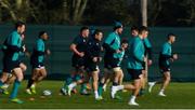 7 February 2019; Sean Cronin and team-mates during Ireland Rugby squad training at Carton House in Maynooth, Co. Kildare. Photo by David Fitzgerald/Sportsfile