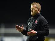 5 February 2019; Dundalk head coach Vinny Perth during the pre-season friendly match between Dundalk and Longford Town at Oriel Park in Dundalk, Louth. Photo by Ben McShane/Sportsfile