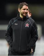 5 February 2019; Dundalk assistant head coach Ruaidhri Higgins during the pre-season friendly match between Dundalk and Longford Town at Oriel Park in Dundalk, Louth. Photo by Ben McShane/Sportsfile