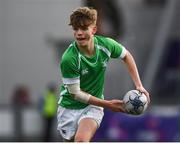 7 February 2019; Luke Hassett of Gonzaga College during the Bank of Ireland Leinster Schools Junior Cup Round 1 match between Gonzaga College and Kilkenny College at Energia Park in Donnybrook, Dublin. Photo by Harry Murphy/Sportsfile