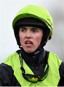 3 February 2019; Jockey Darragh O'Keeffe during Day Two of the Dublin Racing Festival at Leopardstown Racecourse in Dublin. Photo by Ramsey Cardy/Sportsfile