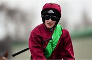 3 February 2019; Jockey Danny Mullins during Day Two of the Dublin Racing Festival at Leopardstown Racecourse in Dublin. Photo by Ramsey Cardy/Sportsfile