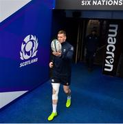 8 February 2019; Chris Farrell during the Ireland Rugby captain's run at BT Murrayfield Stadium in Edinburgh, Scotland. Photo by Ramsey Cardy/Sportsfile