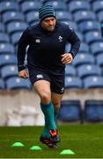 8 February 2019; Captain Rory Best during the Ireland Rugby Captain's Run at BT Murrayfield Stadium in Edinburgh, Scotland. Photo by Brendan Moran/Sportsfile