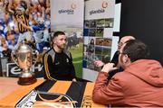 8 February 2019; Conor Fogarty of Kilkenny with media during the Glanbia Launch of a new 3 year sponsorship with Kilkenny at Nowlan Park in Kilkenny. Photo by Matt Browne/Sportsfile