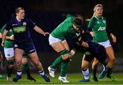8 February 2019; Anna Caplice of Ireland is tackled by Rachel Malcolm of Scotland during the Women's Six Nations Rugby Championship match between Scotland and Ireland at Scotstoun Stadium in Glasgow, Scotland. Photo by Ramsey Cardy/Sportsfile