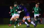 8 February 2019; Anna Caplice of Ireland is tackled by Sarah Bonar of Scotland during the Women's Six Nations Rugby Championship match between Scotland and Ireland at Scotstoun Stadium in Glasgow, Scotland. Photo by Ramsey Cardy/Sportsfile