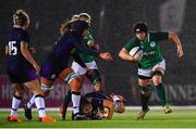 8 February 2019; Ciara Griffin of Ireland makes a break during the Women's Six Nations Rugby Championship match between Scotland and Ireland at Scotstoun Stadium in Glasgow, Scotland. Photo by Ramsey Cardy/Sportsfile