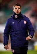 8 February 2019; Shelbourne manager Ian Morris during the pre-season friendly match between Shelbourne and Waterford FC at Tolka Park in Dublin. Photo by Stephen McCarthy/Sportsfile