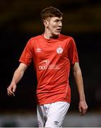 8 February 2019; Sean Quinn of Shelbourne during the pre-season friendly match between Shelbourne and Waterford FC at Tolka Park in Dublin. Photo by Stephen McCarthy/Sportsfile