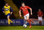 8 February 2019; Alex O'Hanlon of Shelbourne during the pre-season friendly match between Shelbourne and Waterford FC at Tolka Park in Dublin. Photo by Stephen McCarthy/Sportsfile