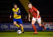8 February 2019; Alex O'Hanlon of Shelbourne during the pre-season friendly match between Shelbourne and Waterford FC at Tolka Park in Dublin. Photo by Stephen McCarthy/Sportsfile