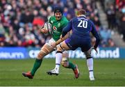 9 February 2019; Sean O’Brien of Ireland in action against Rob Harley of Scotland during the Guinness Six Nations Rugby Championship match between Scotland and Ireland at the BT Murrayfield Stadium in Edinburgh, Scotland. Photo by Brendan Moran/Sportsfile