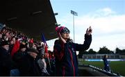 9 February 2019; St Thomas' team doctor Ciara Mulkearns reacts during the AIB GAA Hurling All-Ireland Senior Championship Semi-Final match between St Thomas' and Ruairí Óg at Parnell Park in Dublin. Photo by David Fitzgerald/Sportsfile