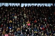 9 February 2019; Supporters in the main stand 90 minutes before throw-in for the Allianz Football League Division 1 Round 3 match between Kerry and Dublin at Austin Stack Park in Tralee, Co. Kerry. Photo by Diarmuid Greene/Sportsfile