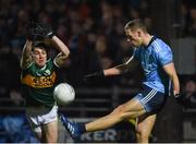 9 February 2019; Paul Mannion of Dublin in action against Brian Ó Beaglaíoch of Kerry during the Allianz Football League Division 1 Round 3 match between Kerry and Dublin at Austin Stack Park in Tralee, Kerry. Photo by Diarmuid Greene/Sportsfile