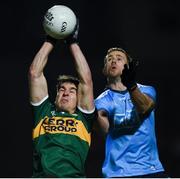 9 February 2019; Brian Ó Beaglaíoch of Kerry in action against Paul Mannion of Dublin during the Allianz Football League Division 1 Round 3 match between Kerry and Dublin at Austin Stack Park in Tralee, Kerry. Photo by Diarmuid Greene/Sportsfile