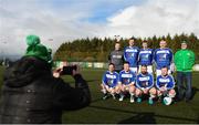 9 February 2019; Players from North Tipperary pose for a team photo ahead of the Confederation of Republic of Ireland Supporters Clubs Cup at Leah Victoria Park in Tullamore Town FC, Offaly. Photo by Eóin Noonan/Sportsfile