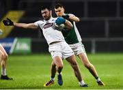 9 February 2019; Fergal Conway of Kildare in action against Conal Jones of Fermanagh during the Allianz Football League Division 2 Round 3 match between Fermanagh and Kildare at Brewster Park in Enniskillen, Fermanagh. Photo by Oliver McVeigh/Sportsfile