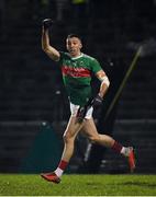 9 February 2019; Evan Regan of Mayo celebrates after scoring his side's first goal of the game  during the Allianz Football League Division 1 Round 3 match between Mayo and Cavan at Elverys MacHale Park in Castlebar, Mayo. Photo by Seb Daly/Sportsfile